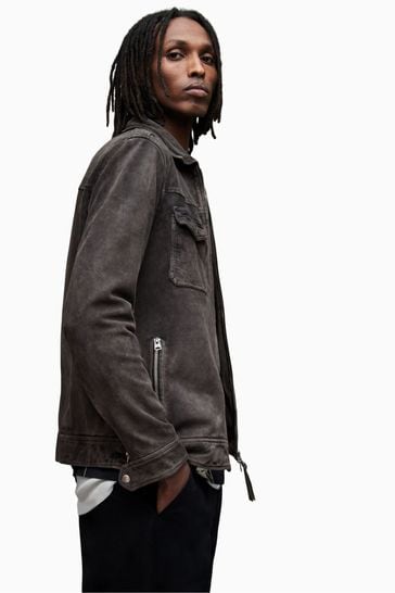 Allsaints garter new arrivals leather jacket