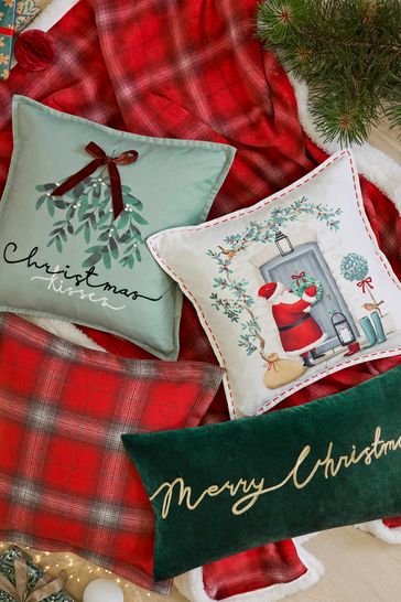 Santa cushion outlet