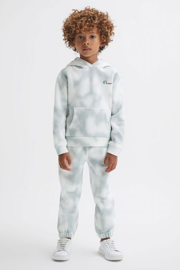 Reiss Sage Cassius Junior Cotton Tie Dye Joggers