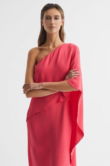Coral off hotsell the shoulder dress