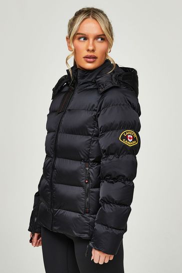 Buy Zavetti Canada Kiana Virna Puffa Black Jacket from Next Ireland