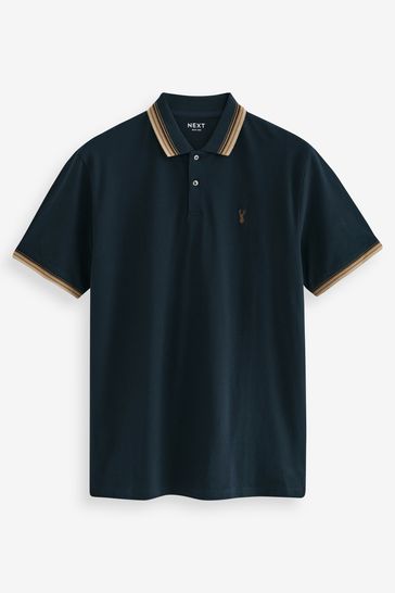 Navy blue discount ralph lauren shirt