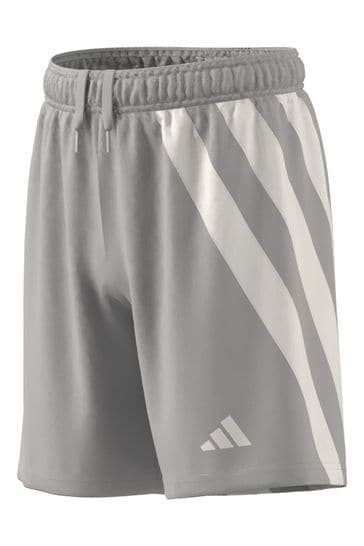 Buy adidas Light Grey Performance Fortore 23 Shorts from Next