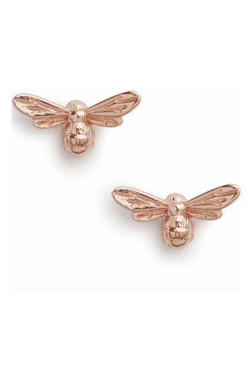 Buy Olivia Burton Jewellery Ladies Rose Gold Plated Lucky Bee