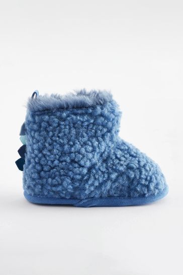 Baby fuzzy slippers best sale