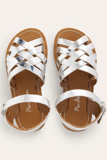 Boden silver sandals deals