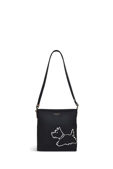 Buy Radley London Small Palace Gardens White Zip Top Cross Body