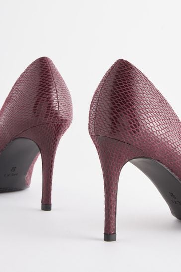 Wide fit red best sale court shoes uk