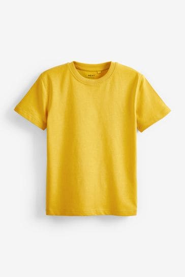 Bright Yellow Short Sleeve T-Shirt (3-16yrs)