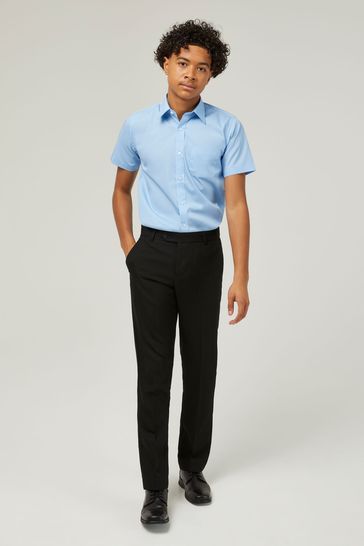 No iron short hot sale sleeve dress shirts