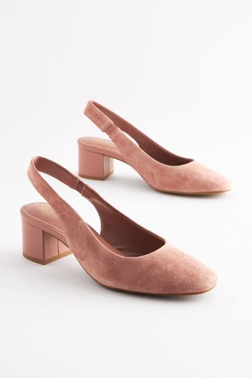 Wide fit cheap slingback shoes uk