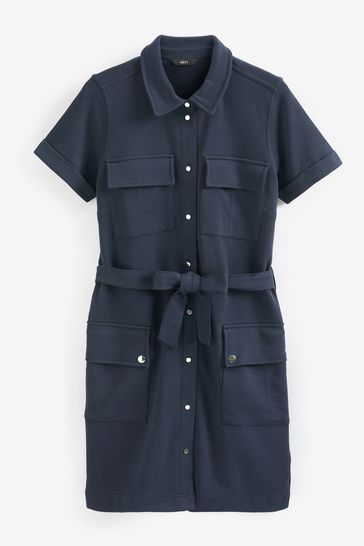 Next navy 2024 shirt dress