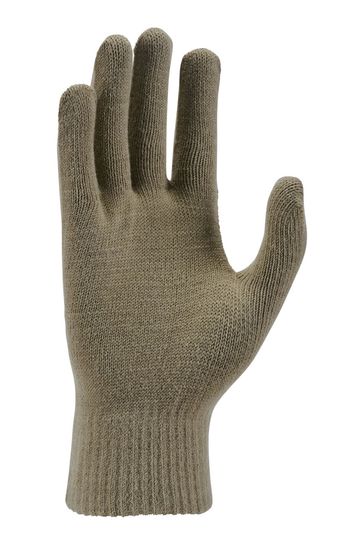 Nike swoosh knit gloves top