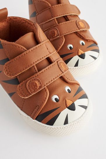 Tan sale pram shoes