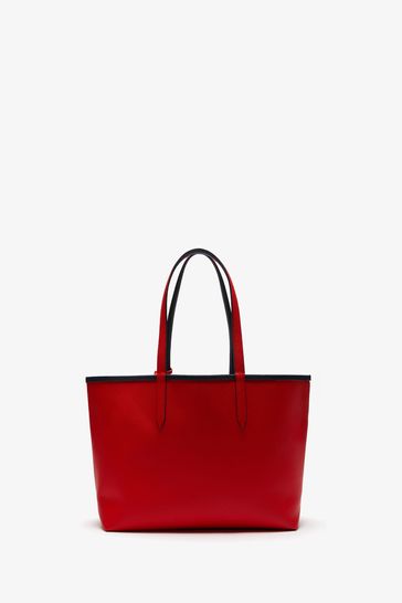 Lacoste Women Red Shopping Bag