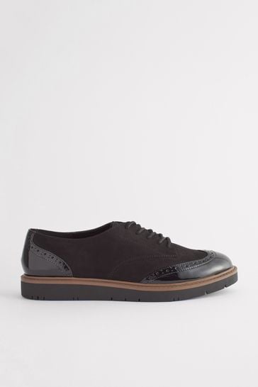 Womens wide clearance fit brogues