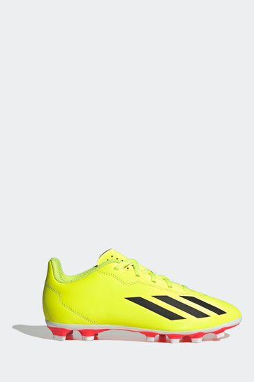 adidas Yellow X Crazyfast Club Flexible Ground Adult Football Boots