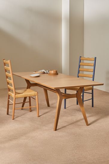 Made oak store table