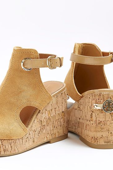 Tan wedges river sale island