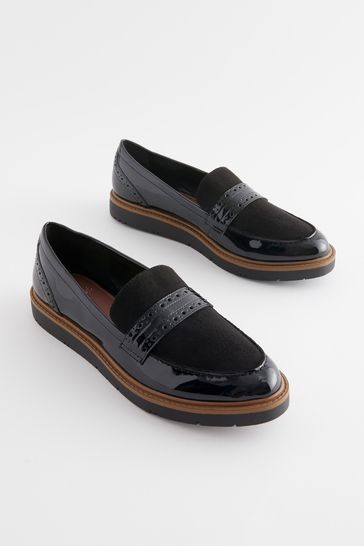 Black loafers sale online