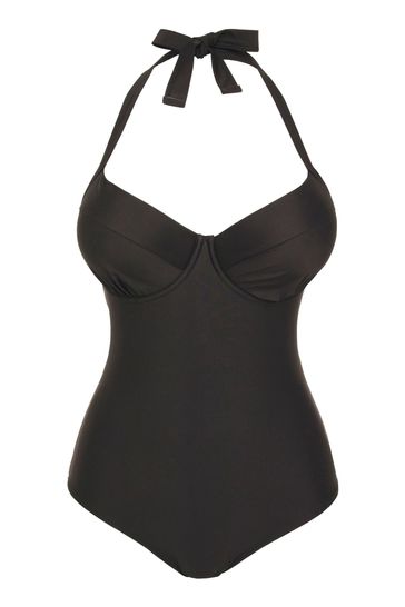 Underwired plunge sale bathing suit