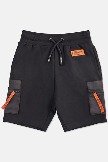 Buy Angel Rocket Niko Black Nylon Pocket Shorts from Next Luxembourg