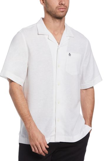 Penguin outlet linen shirt