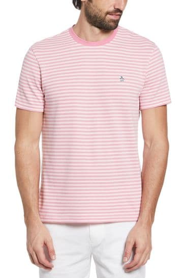 Original Penguin Pink Birdseye Fashion T-Shirt