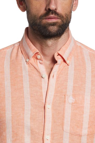 Penguin linen shirt sales