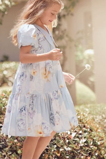 Angel and rocket on sale blue floral dress