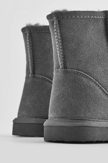 Tall grey suede boots online