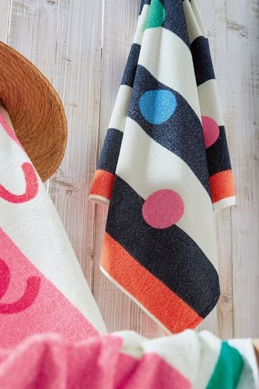 Polka dot beach towel new arrivals