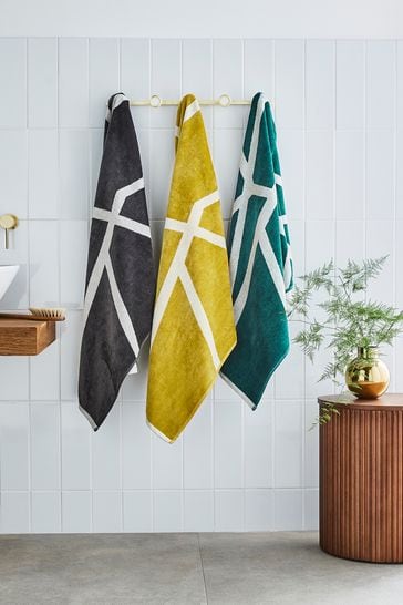 Buy Harlequin Sumi Towel from the Laura Ashley online shop