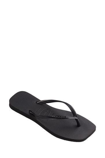 Plain black havaianas 2025