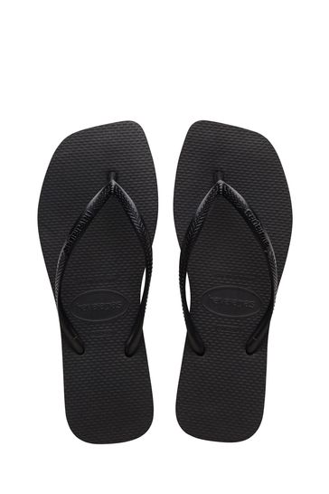 Buy Havaianas Black Square Sandals from Next Austria