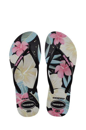 Havaianas Slim Floral Print Sandals
