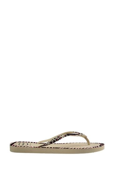 Slim animal 2025 print havaianas