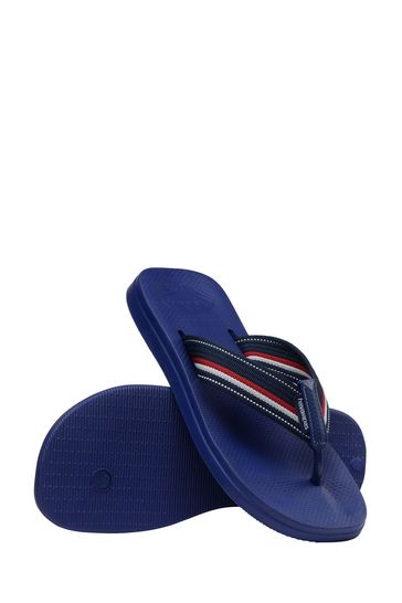 Havaianas sandals black sale and blue