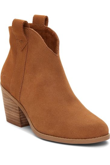 Tan suede western sale boots