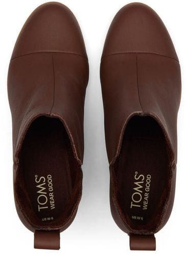 TOMS Everly Cutout Leather Boots