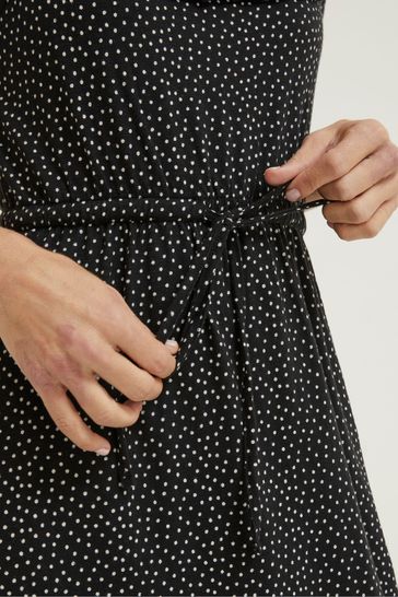 Buy FatFace Black Spot Nikki Jersey Midi Dress from Next Austria