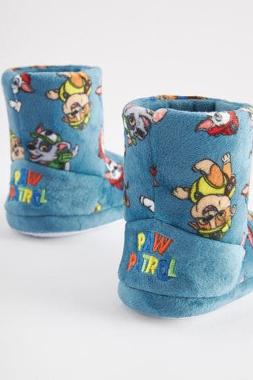 Buy PAW Patrol Blue Warm Lined Slipper Boots from Next USA
