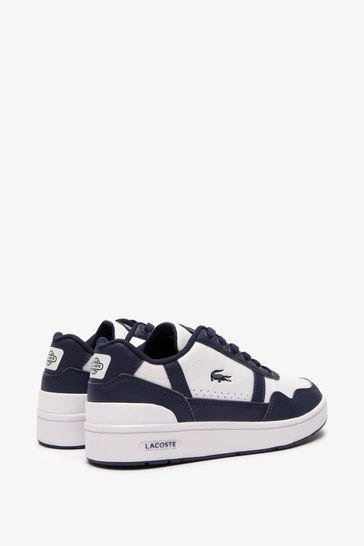 Childrens black hot sale lacoste trainers