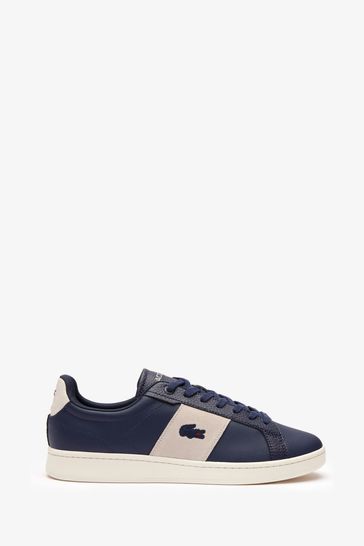 Buy Lacoste Mens Blue Carnaby Pro CGR 2233 Trainers from Next