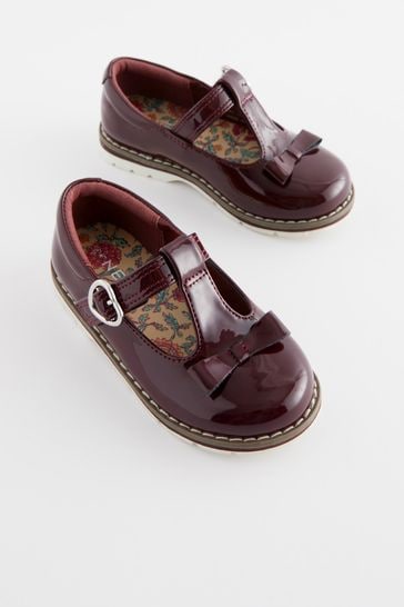 T bar shoes best sale wide fit