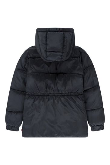 Levi's borg online face jacket black