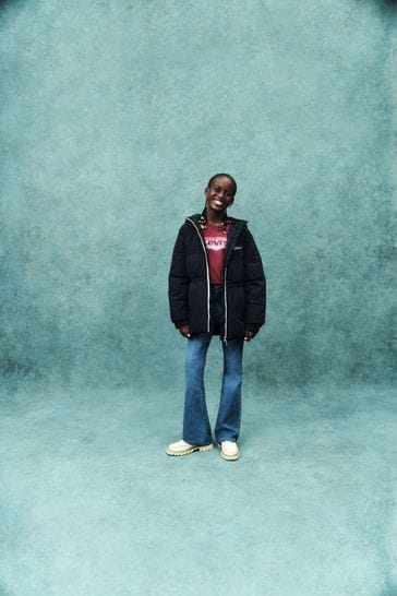 Levi's longline top denim jacket