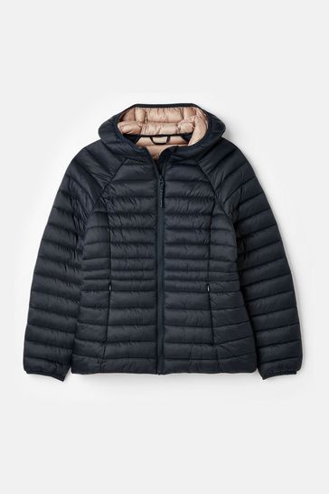 Joules navy parka online