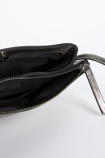 Black silver best sale cross body bag