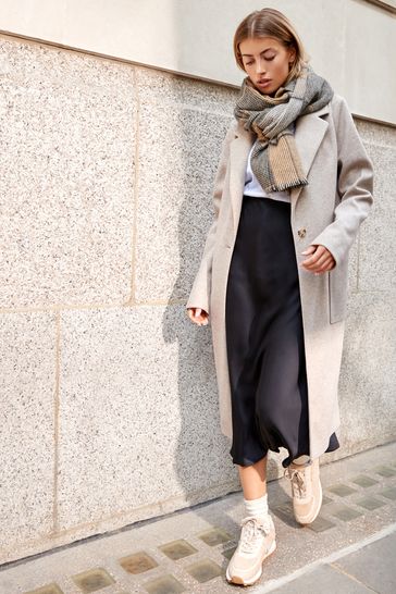 Ladies hotsell beige coatigan